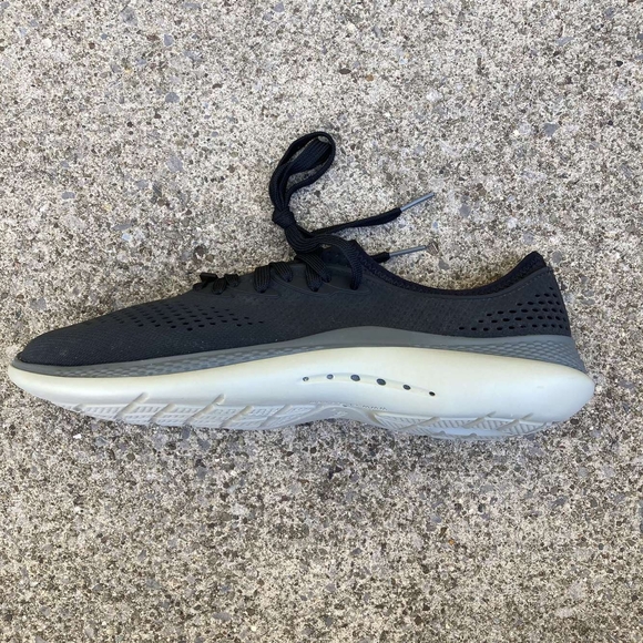 CROCS Literide 360 Pacer - Black and Gray. Size 10 Mens - Picture 3 of 6